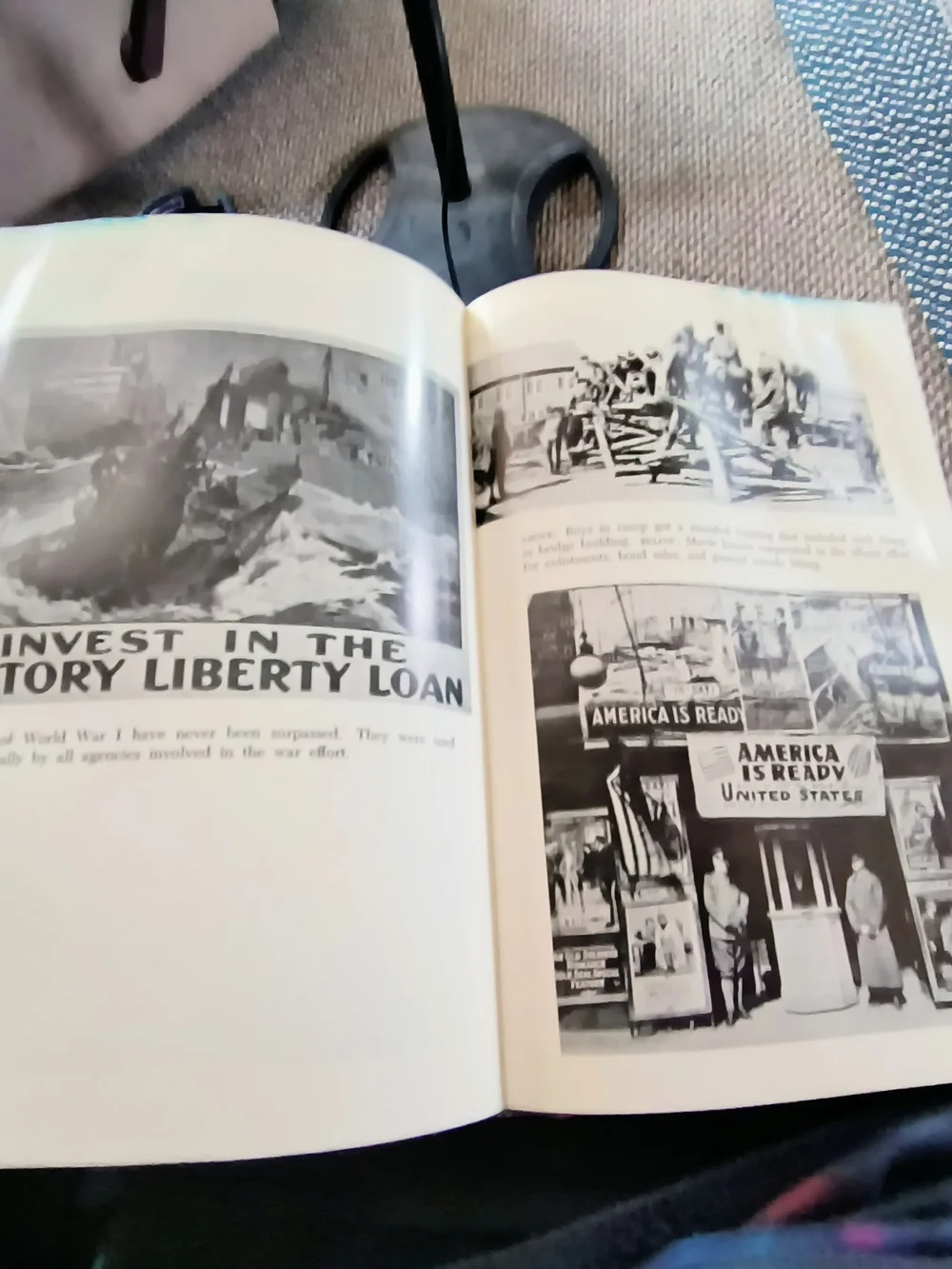 'Over Here!' An Informal Re-Creation Of The Home Front World War 1 Hardcover